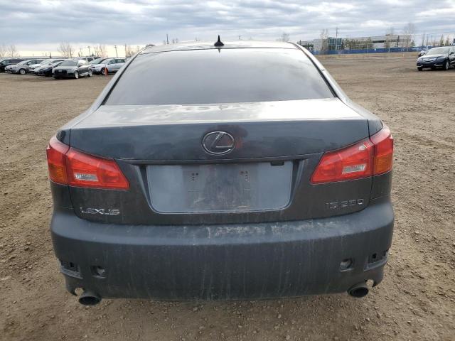 JTHBK262982058601 - 2008 LEXUS IS 250 BLACK photo 6