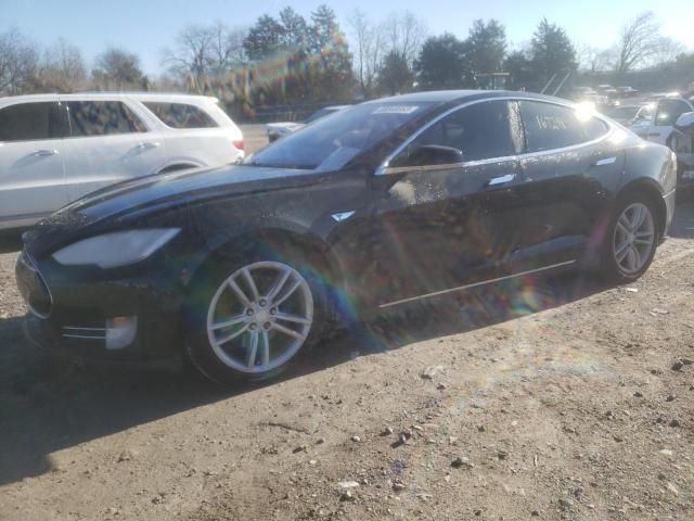 5YJSA1H14FFP72794 - 2015 TESLA MODEL S 85 BLACK photo 1