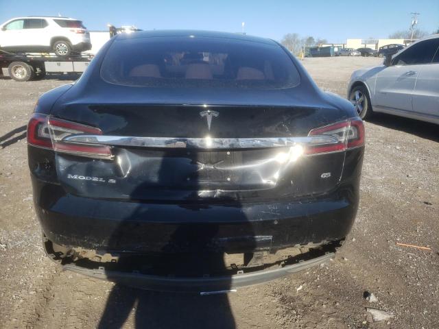 5YJSA1H14FFP72794 - 2015 TESLA MODEL S 85 BLACK photo 6