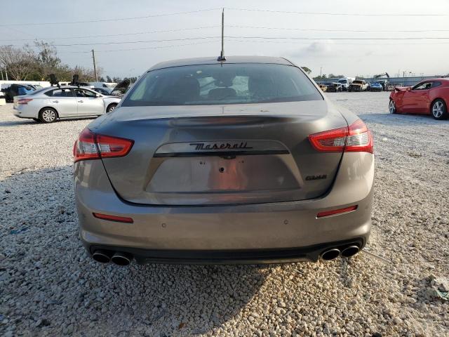 ZAM57XSA6J1275847 - 2018 MASERATI GHIBLI GRAY photo 6