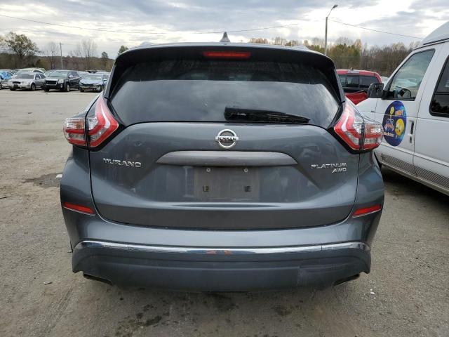 5N1AZ2MH9JN143440 - 2018 NISSAN MURANO S GRAY photo 6