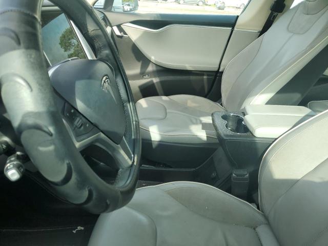 5YJSA1H17EFP60864 - 2014 TESLA MODEL S WHITE photo 7