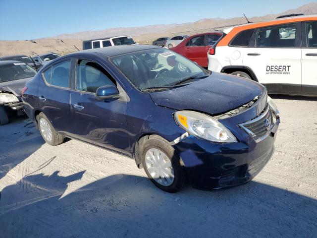 3N1CN7AP2CL880132 - 2012 NISSAN VERSA S BLUE photo 4