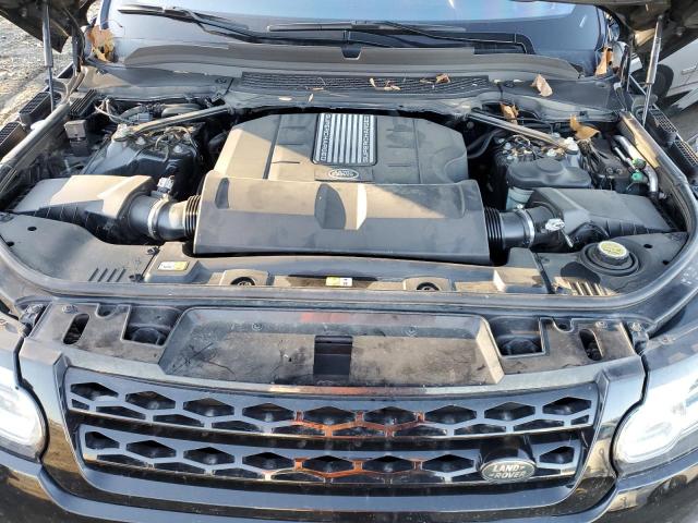 SALWV2EF7GA559546 - 2016 LAND ROVER RANGE ROVE AUTOBIOGRAPHY BLACK photo 12