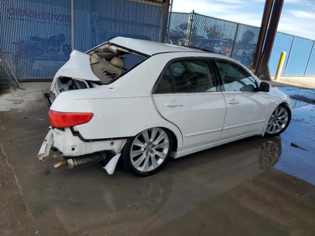 1HGCM56815A015055 - 2005 HONDA ACCORD EX WHITE photo 3