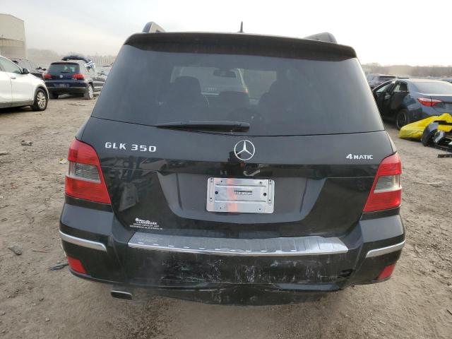 WDCGG8HB2AF431172 - 2010 MERCEDES-BENZ GLK 350 4MATIC BLACK photo 6