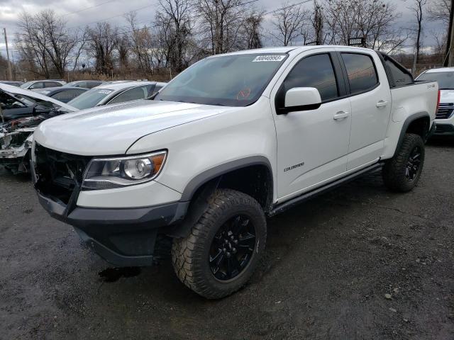 1GCGTEEN9K1332166 - 2019 CHEVROLET COLORADO ZR2 WHITE photo 1
