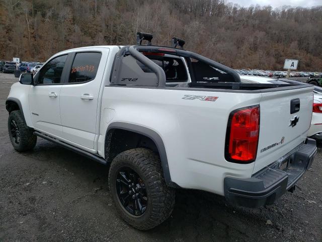 1GCGTEEN9K1332166 - 2019 CHEVROLET COLORADO ZR2 WHITE photo 2