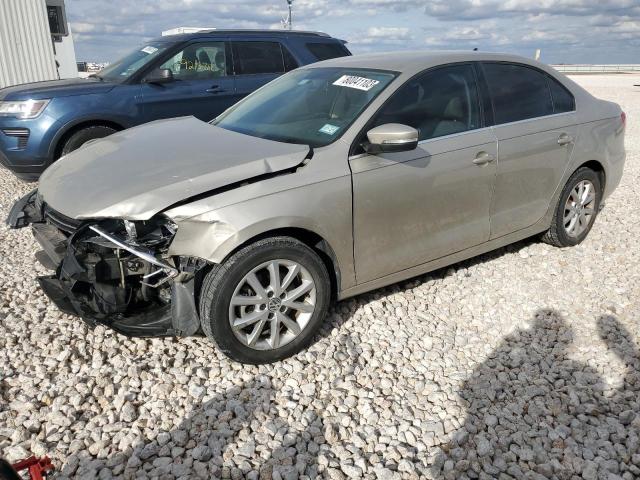 3VWD07AJ4EM304886 - 2014 VOLKSWAGEN JETTA SE TAN photo 1