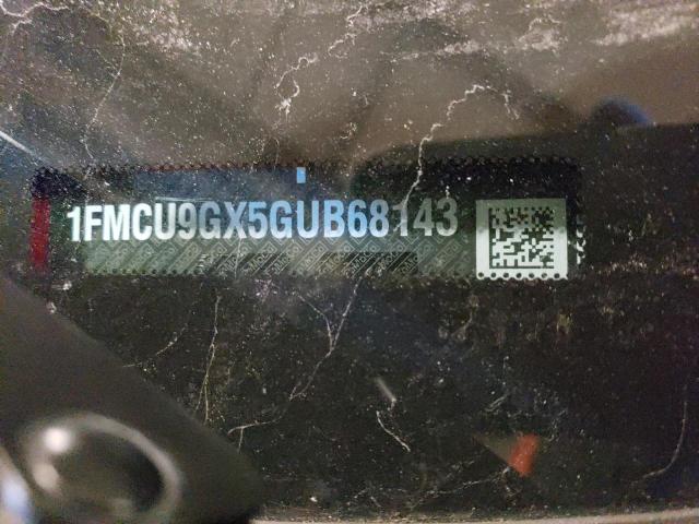 1FMCU9GX5GUB68143 - 2016 FORD ESCAPE SE RED photo 13