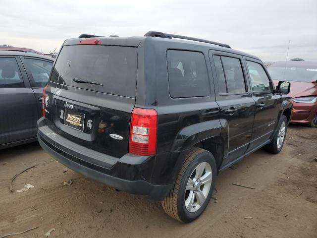 1C4NJRFB1ED847545 - 2014 JEEP PATRIOT LATITUDE BLACK photo 3