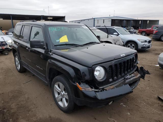 1C4NJRFB1ED847545 - 2014 JEEP PATRIOT LATITUDE BLACK photo 4