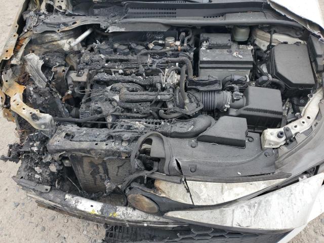 JTND4MBE4M3127033 - 2021 TOYOTA COROLLA SE WHITE photo 11