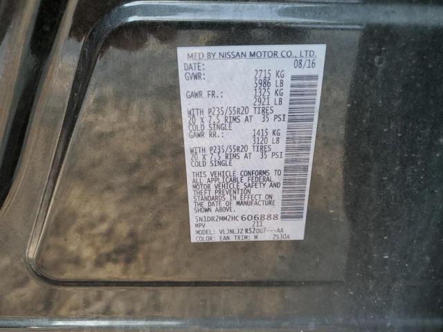 5N1DR2MM2HC606888 - 2017 NISSAN PATHFINDER S 黑色 照片 13