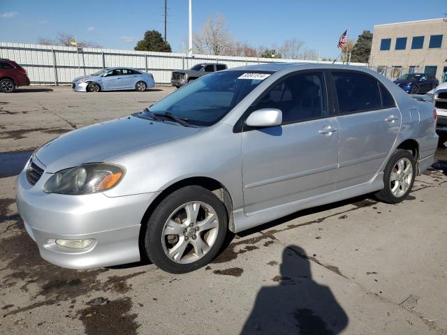 2T1BY32E55C321007 - 2005 TOYOTA COROLLA XRS SILVER photo 1