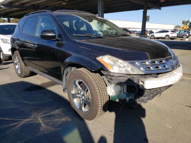 JN8AZ08W83W229132 - 2003 NISSAN MURANO SL BLACK photo 4