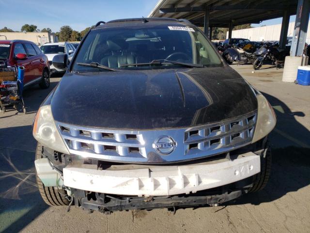 JN8AZ08W83W229132 - 2003 NISSAN MURANO SL BLACK photo 5