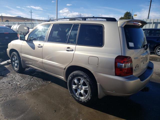 JTEEP21A970188673 - 2007 TOYOTA HIGHLANDER SPORT BEIGE photo 2