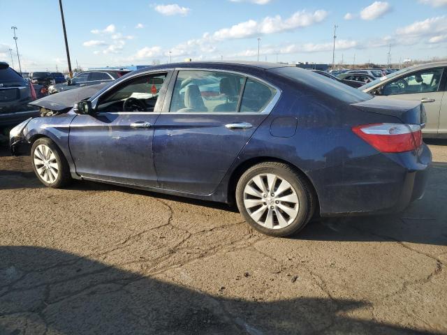 1HGCR2F76FA182553 - 2015 HONDA ACCORD EX BLUE photo 2