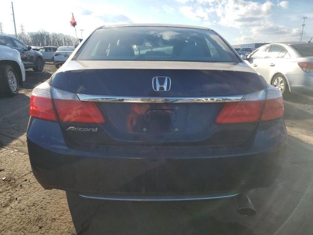 1HGCR2F76FA182553 - 2015 HONDA ACCORD EX BLUE photo 6