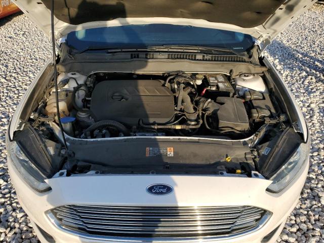 3FA6P0HD2ER316378 - 2014 FORD FUSION SE WHITE photo 11