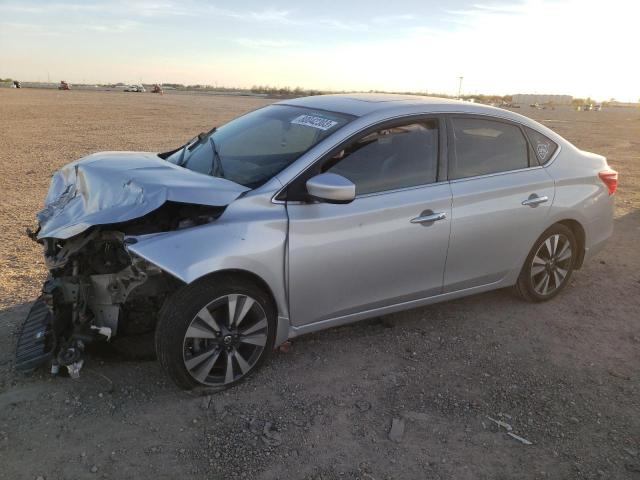 3N1AB7AP1KY217538 - 2019 NISSAN SENTRA S SILVER photo 1