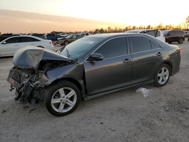 4T1BF1FK0EU464553 - 2014 TOYOTA CAMRY L GRAY photo 1