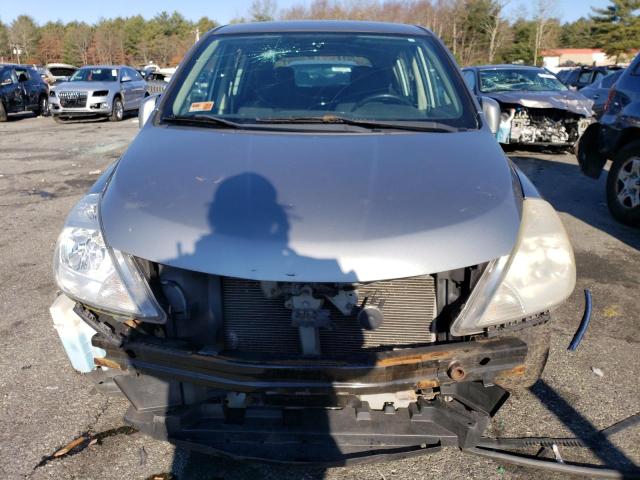 3N1BC1CP0BL512428 - 2011 NISSAN VERSA S GRAY photo 5