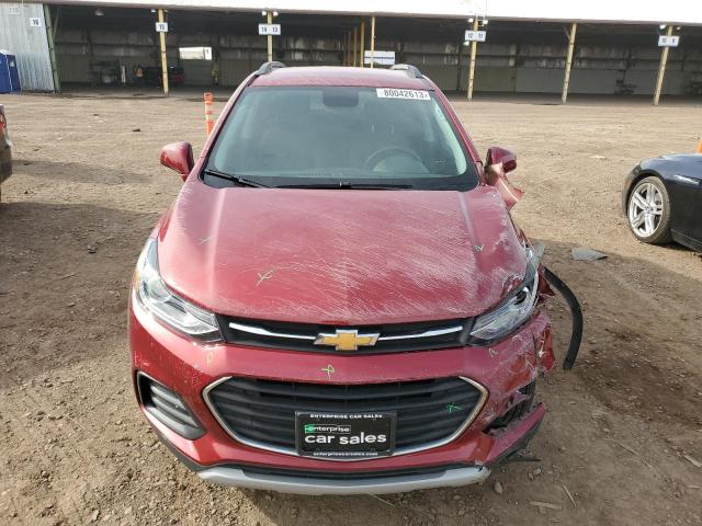 3GNCJPSB2KL188339 - 2019 CHEVROLET TRAX 1LT BURGUNDY photo 5