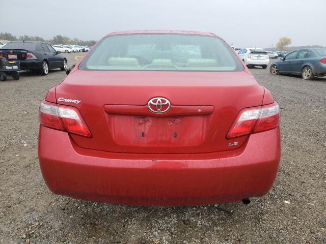 4T1BE46KX7U012875 - 2007 TOYOTA CAMRY CE RED photo 6