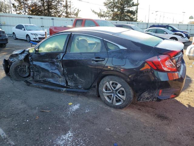 2HGFC2F51HH571974 - 2017 HONDA CIVIC LX BLACK photo 2