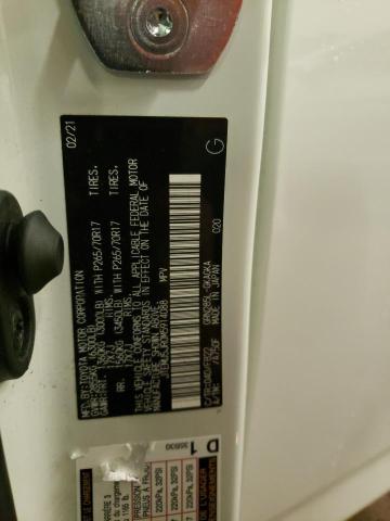 JTEMU5JR0M5914088 - 2021 TOYOTA 4RUNNER SR5/SR5 PREMIUM 白色 照片 13