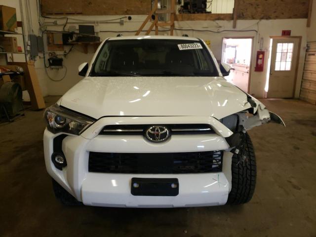 JTEMU5JR0M5914088 - 2021 TOYOTA 4RUNNER SR5/SR5 PREMIUM 白色 照片 5