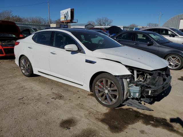 5XXGR4A63FG378142 - 2015 KIA OPTIMA SX WHITE photo 4