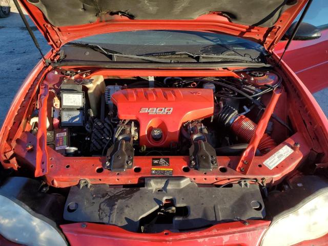 2G1WX15KX29171670 - 2002 CHEVROLET MONTE CARL SS RED photo 11