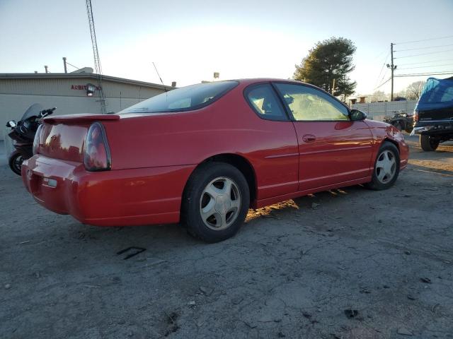 2G1WX15KX29171670 - 2002 CHEVROLET MONTE CARL SS RED photo 3