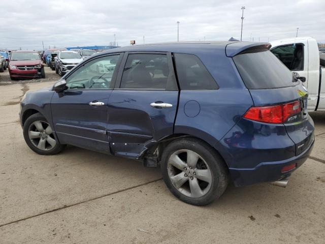 5J8TB18217A013753 - 2007 ACURA RDX BLUE photo 2