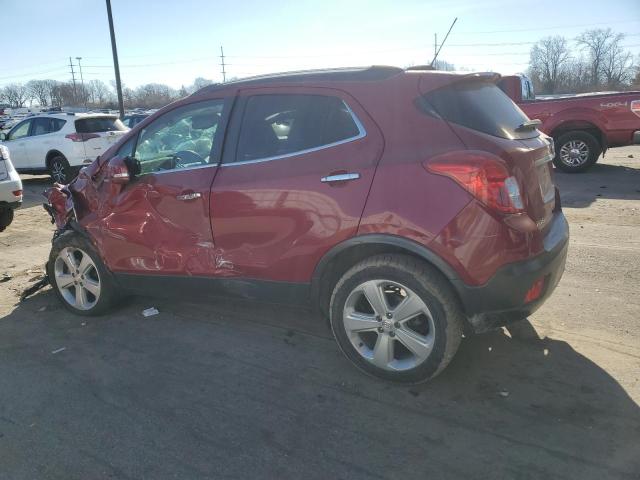 KL4CJCSB1GB651639 - 2016 BUICK ENCORE RED photo 2
