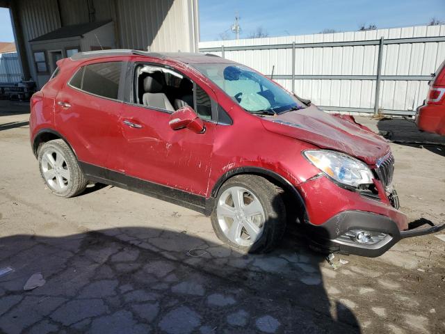 KL4CJCSB1GB651639 - 2016 BUICK ENCORE RED photo 4