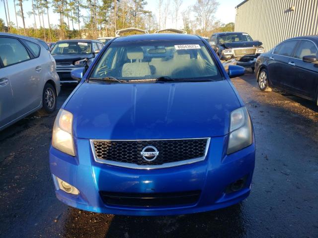 3N1AB6AP0CL749629 - 2012 NISSAN SENTRA 2.0 BLUE photo 5