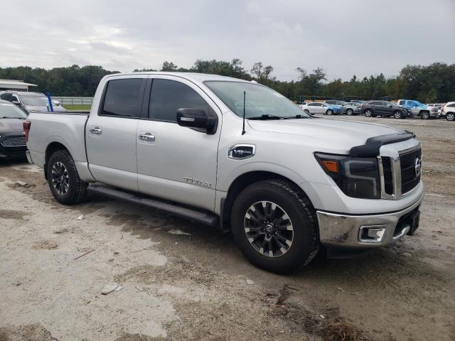 1N6AA1EK8HN519035 - 2017 NISSAN TITAN S SILVER photo 4