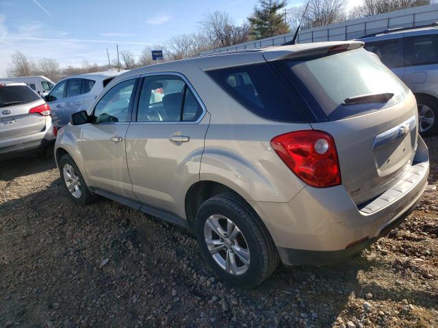 2GNALBEC8B1234332 - 2011 CHEVROLET EQUINOX LS TAN photo 2