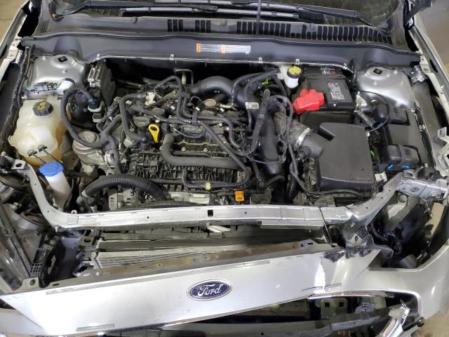 3FA6P0HD7LR228455 - 2020 FORD FUSION SE SILVER photo 11