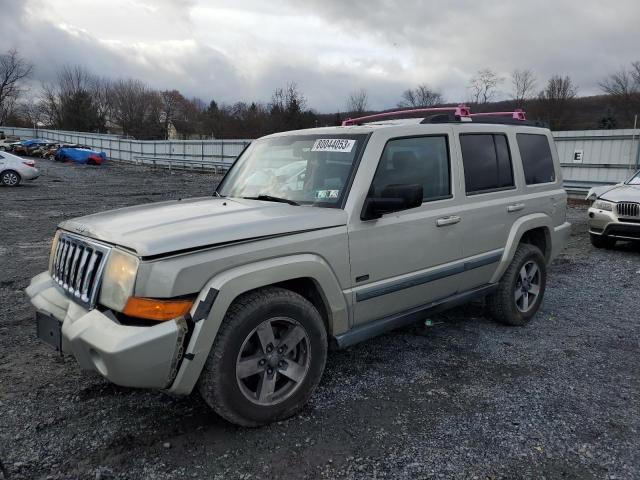 1J8HG48N68C156374 - 2008 JEEP COMMANDER SPORT SILVER photo 1