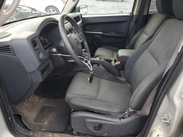 1J8HG48N68C156374 - 2008 JEEP COMMANDER SPORT ვერცხლისფერი ფოტო 7