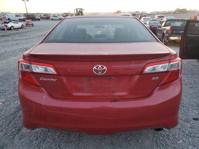 4T1BF1FK9CU609229 - 2012 TOYOTA CAMRY BASE RED photo 6