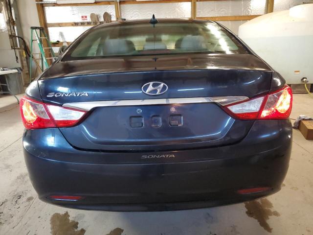 5NPEB4AC3CH468327 - 2012 HYUNDAI SONATA GLS BLUE photo 6