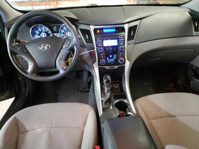 5NPEB4AC3CH468327 - 2012 HYUNDAI SONATA GLS BLUE photo 8