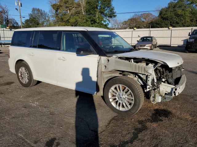 2FMGK5C80DBD26856 - 2013 FORD FLEX SEL WHITE photo 4