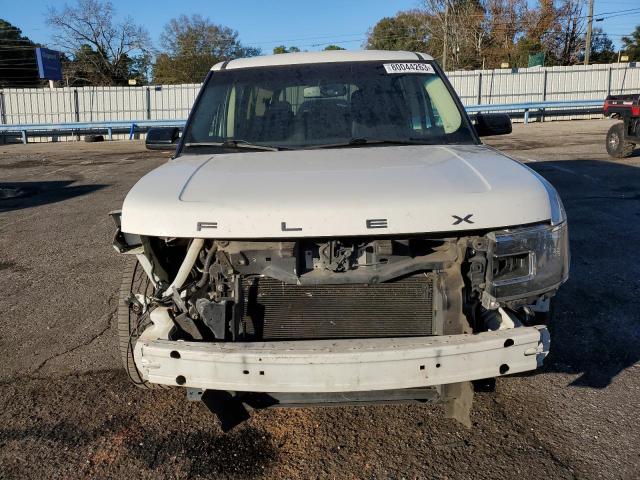 2FMGK5C80DBD26856 - 2013 FORD FLEX SEL WHITE photo 5